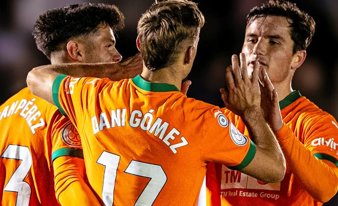 Ficha técnica de la Copa del Rey: Ejea 1-3 Valencia