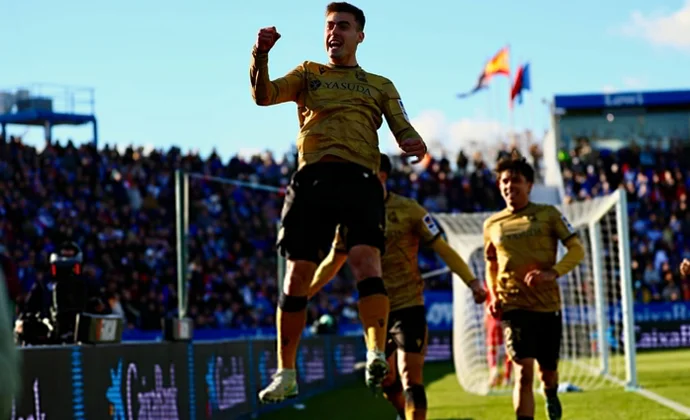 Jornada 16: Leganés 0-3 Real Sociedad. Estadísticas y puntos fantasy