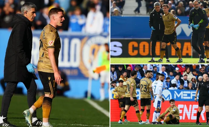 Primer parte médico oficial de Aihen, Zubimendi y Sergio Gómez