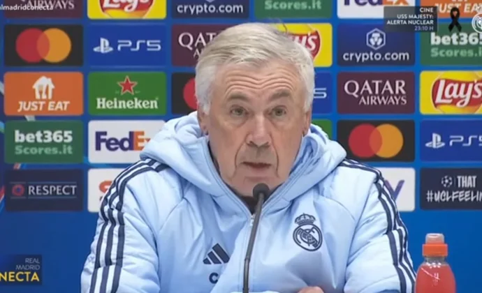 Ancelotti habla de Rodrygo, Bellingham, Vinicius, Valverde, Endrick, Güler, Mbappé y Atalanta