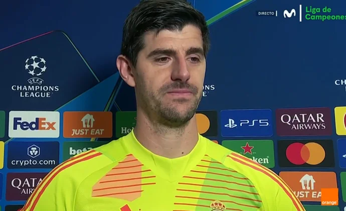 Courtois es optimista con la lesión de Mbappé, pero le pone en duda para el fin de semana 