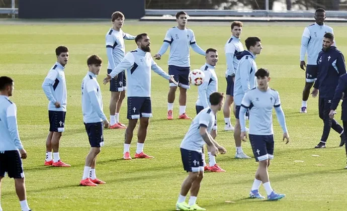 El Celta vuelve al trabajo sin Jailson, Manquillo ni Fer López
