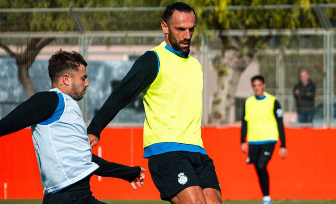 Segunda sesión de la semana con Copete y Cuéllar y solo pendientes de Lato