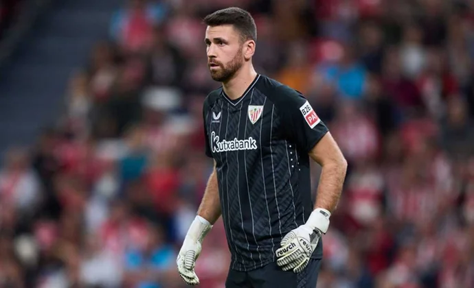 Unai Simón podría no estar todavía apto para partidos de alta exigencia