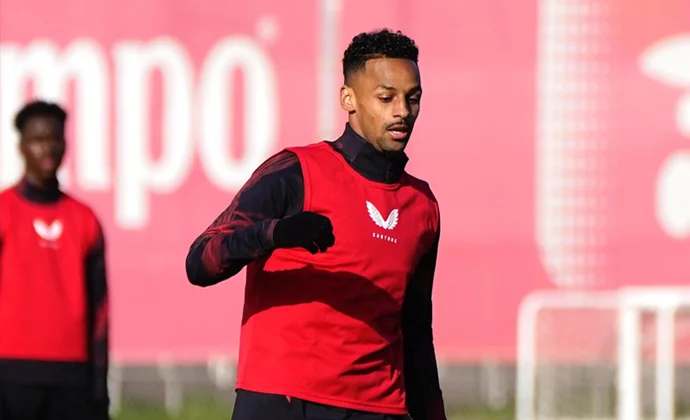 Parte médico oficial de Djibril Söw, lesionado en el entrenamiento de hoy