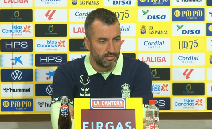 Diego Martínez evita dar pistas y habla de Marvin, Herzog, McBurnie, Álex Muñoz, Mármol, McKenna y Kirian