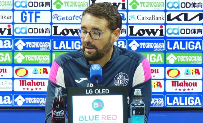 Bordalás, sobre Aleñá, Berrocal, Coba, Álvaro, el Atlético y el sustituto de Arambarri