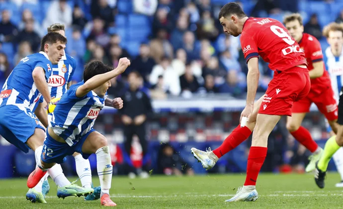 Jornada 17: Espanyol 0-0 Osasuna. Estadísticas y puntos fantasy