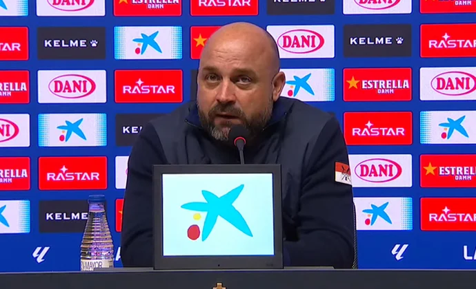 Manolo, sobre Roca, Pere Milla, Cardona, Aguado, Unuvar, Puado, la salida de balón y el sistema