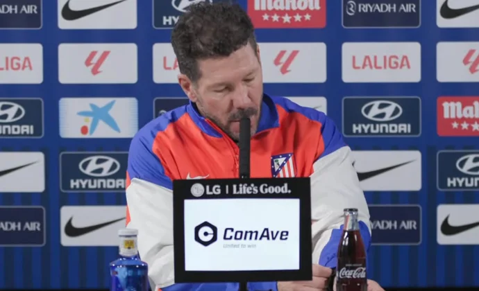 Simeone habla de Koke, Alvarez, Griezmann, Le Normand, Riquelme, el Getafe y las rotaciones