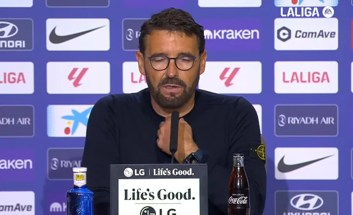 Bordalás se va satisfecho pese a la derrota y habla de Coba y Keita