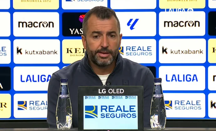 Diego Martínez analiza el empate y habla de Mika Mármol, Javi Muñoz y Moleiro