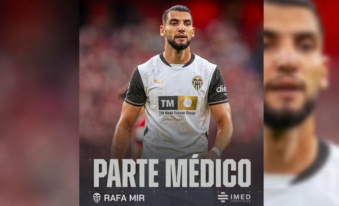 Parte médico oficial de Rafa Mir