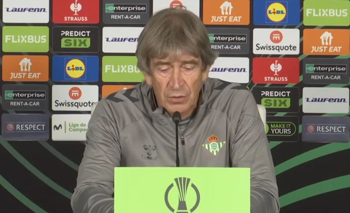 Pellegrini habla del partido de mañana, de los problemas de Fornals e Isco y del HJK Helsinki