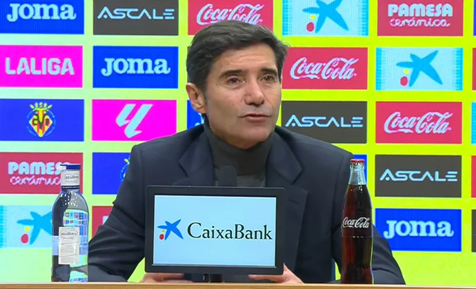 Marcelino muestra su satisfacción y habla del empate, Foyth y Kambwala