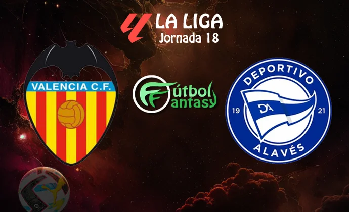 Posibles alineaciones y previa fantasy del Valencia - Alavés