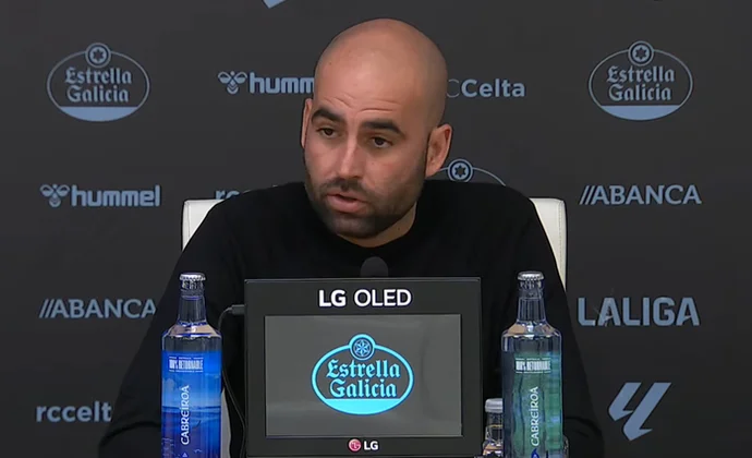 Giráldez analiza el triunfo y habla de Alfon, Durán, Aspas, Bamba, Moriba y otros nombres propios