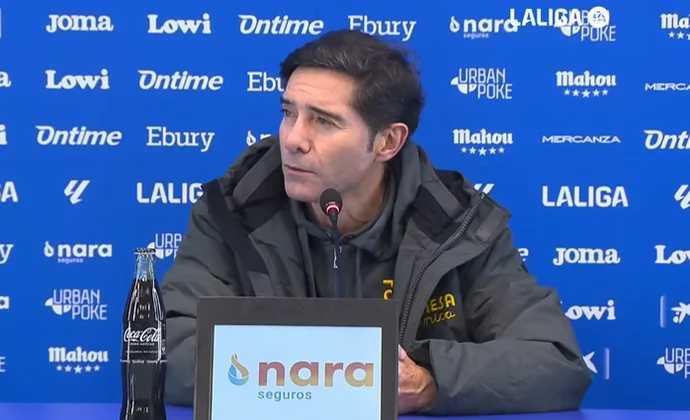 Marcelino analizó el triunfo y habló de Yeremi y Barry