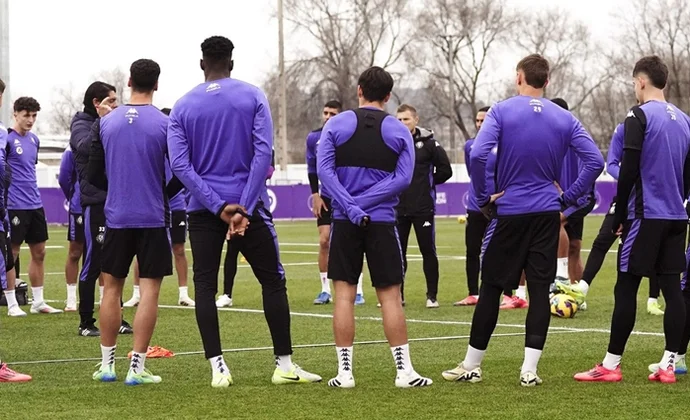 El Valladolid vuelve al trabajo con Sylla y Latasa al margen