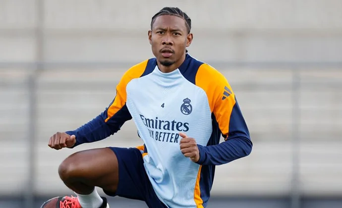 Alaba se incorporará al grupo a partir de la semana que viene