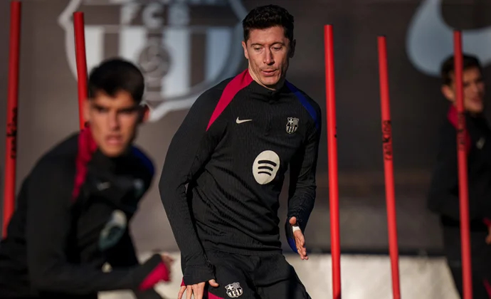 Lamine Yamal, Ferran y Fort, al margen en el último entrenamiento del año