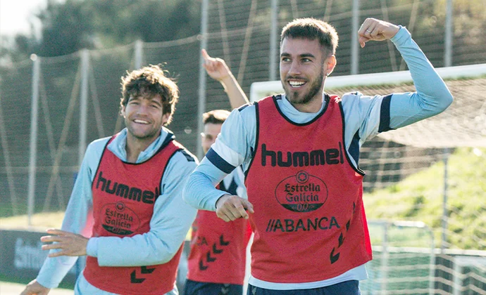 El Celta se ejercitó pendiente del alta de Jailson y con la única baja de Ristic