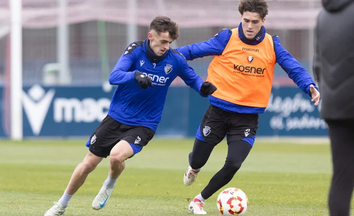 Osasuna empieza el año con la recuperación de José Arnaiz, pero sin Kike Barja, Benito ni Bryan