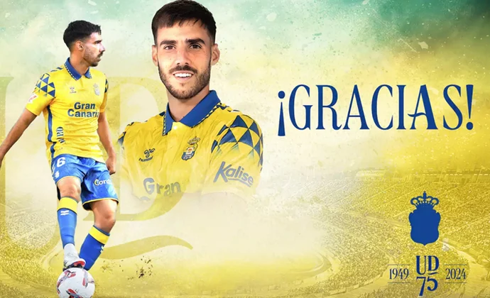 Las Palmas anuncia la rescisión de Fabio González para que fiche por el Tenerife