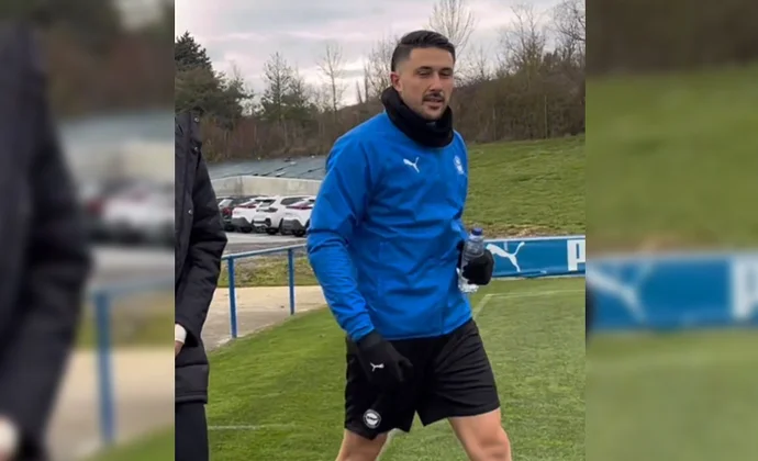 Facundo Garcés, novedad en el entrenamiento de este jueves en Ibaia