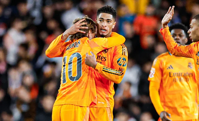 Jornada 12: Valencia 1-2 Real Madrid. Estadísticas y puntos fantasy