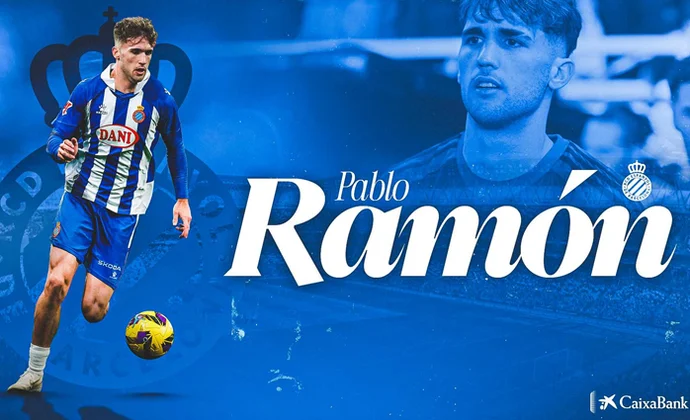 Pablo Ramón es oficialmente nuevo jugador del Espanyol
