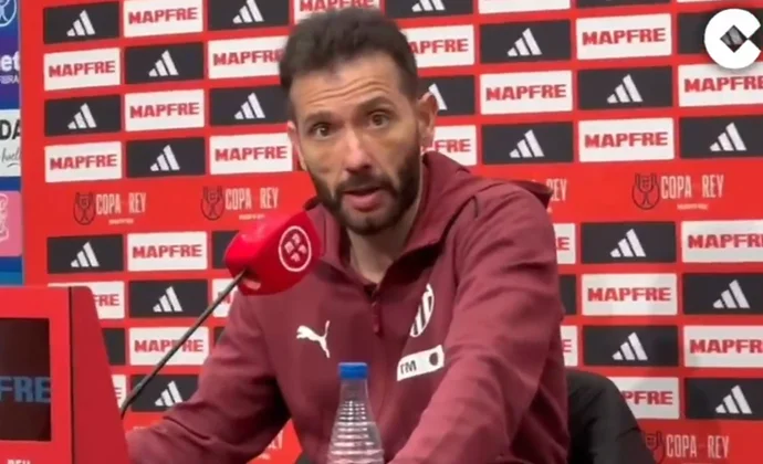 Corberán celebra el triunfo y la actitud del equipo y habla de Guillamón, Canós, Sadiq y Vinicius