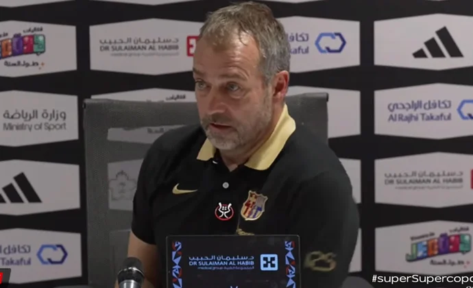 Flick, sobre Olmo, Pau Víctor, Yamal, Nico Williams y el Athletic