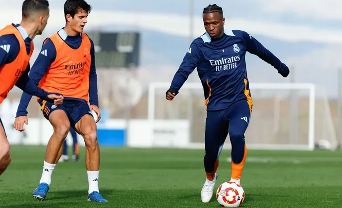 Vallejo, Militao y Carvajal, bajas en el entrenamiento del martes