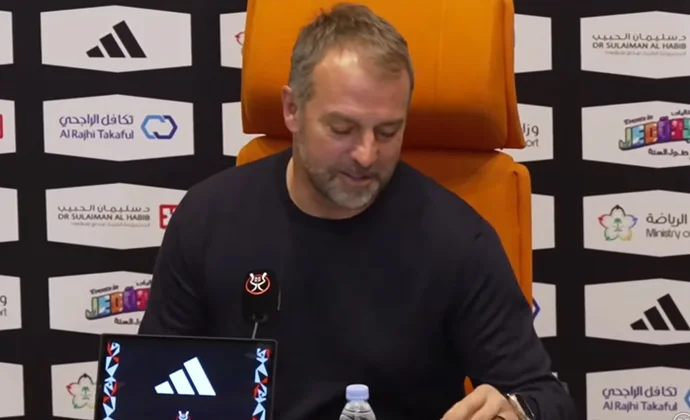 Flick, sobre Lamine Yamal, Olmo, Pau Víctor y la decisión en portería