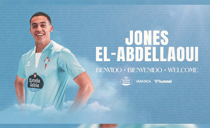 El Celta hace oficial el fichaje de Jones El-Abdellaoui