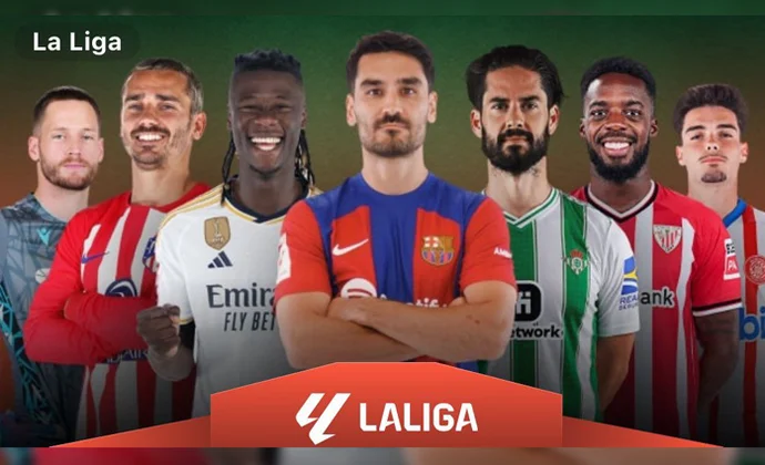 Únete a Sorare, gana una carta de manera gratuita y entra en el sorteo de una camiseta de LaLiga