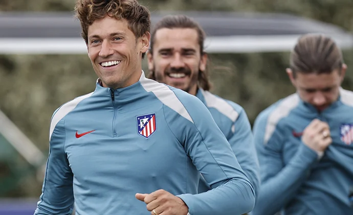 Oblak, Sorloth y Barrios vuelven al grupo y Simeone prueba once sin Giuliano