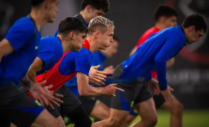 El Barcelona ya prepara la final pendiente de Gavi y Lewandowski