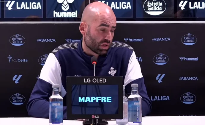 Giráldez, sobre El Abdellaoui, Jailson, Allende, Aspas, Mingueza, Cervi, Ristic, el Rayo y el sustituto de Javi Rodríguez