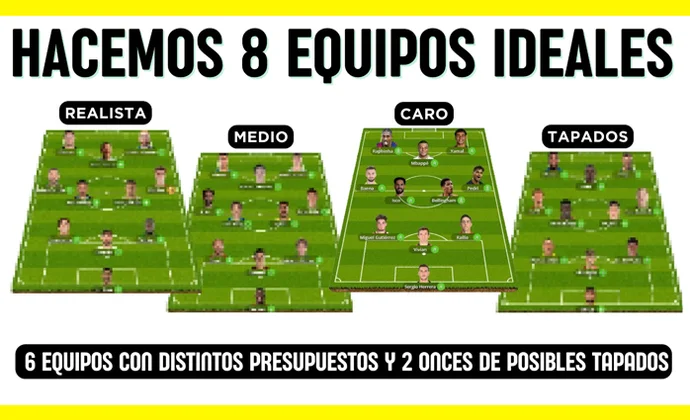 Ocho onces ideales para el inicio de la segunda vuelta: realista, medio, caro y tapados, por Scouting Biwenger