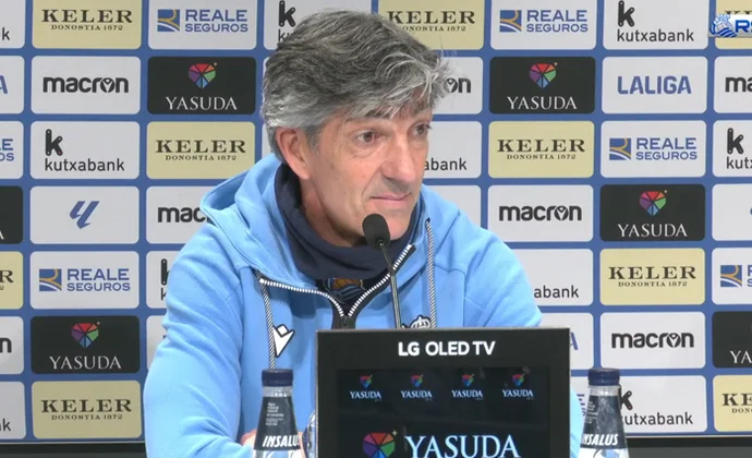 Imanol, sobre Zubimendi, Aguerd, Odriozola, el Villarreal y los horarios