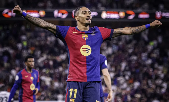 Supercopa de España: Real Madrid 2-5 Barcelona. Estadísticas y ficha técnica