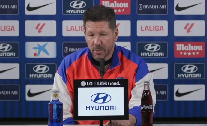 Simeone, sobre Sorloth, Koke, Lenglet, las rotaciones y el Elche