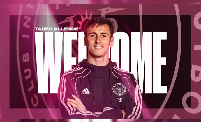 Tadeo Allende es oficialmente nuevo jugador del Inter Miami