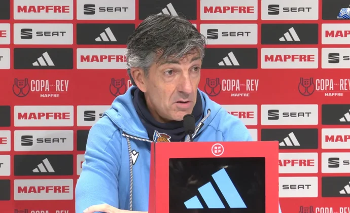 Imanol, sobre Zubimendi, Zakharyan, Becker, la portería, el once y el Rayo