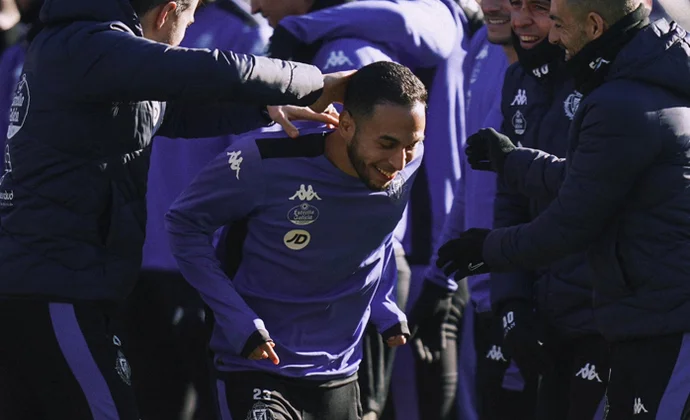 Cömert y De la Hoz, únicas bajas en el entrenamiento del miércoles