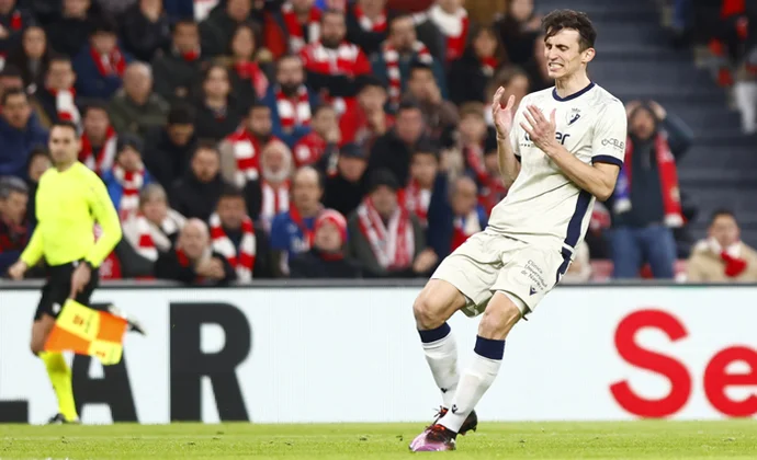 Crónica y ficha técnica de la Copa del Rey: Athletic 2-3 Osasuna