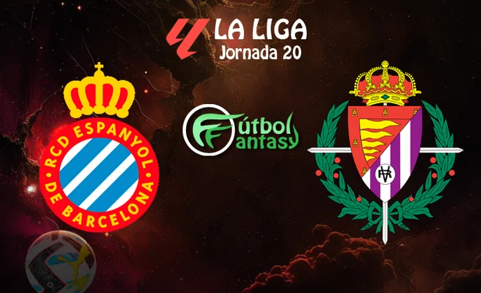 Alineaciones probables y previa fantasy del Espanyol - Valladolid