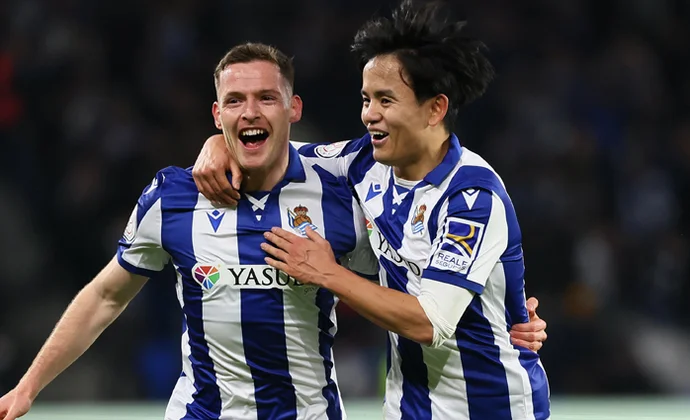 Crónica y ficha técnica de la Copa del Rey: Real Sociedad 3-1 Rayo